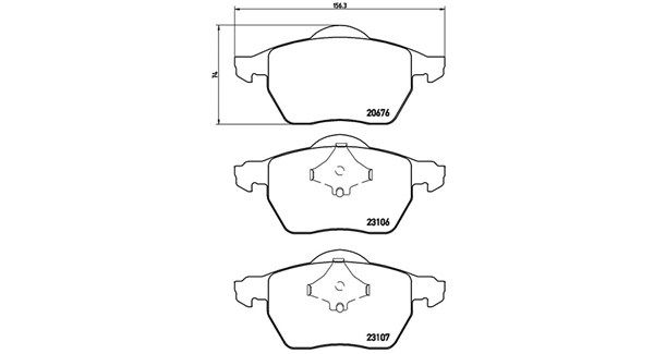 MAGNETI MARELLI Комплект тормозных колодок, дисковый тормоз 363700486015